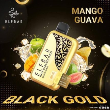 ELFBAR RAYA D1 BLACK GOLD EDITION