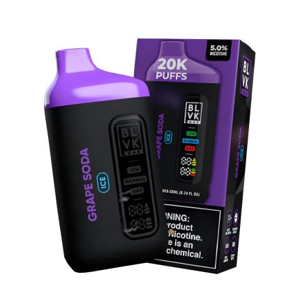 blvk 20k puffs grape soda