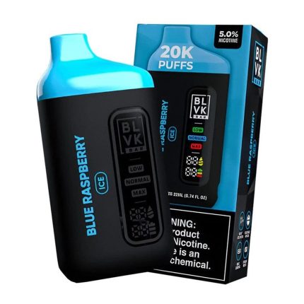 blvk 20k puffs blue raspberry